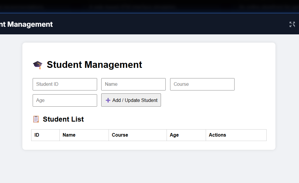 Student Management