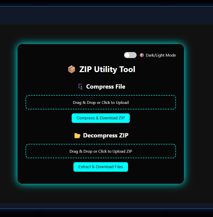 ZIP Utility Tool
